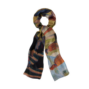 A Sunday on La Grande Jatte Silk Scarf - Thumbnail