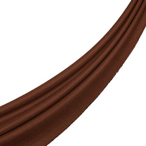 ipekevi - وشاح صوف رجالي بنقشة متعرجة لون بني ipekevi - وشاح صوف رجالي بنقشة متعرجة لون بني