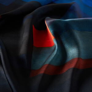 ipekevi - ايشارب حرير تويل نار المساء (1)