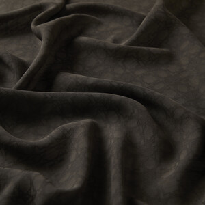 All Seasons Ash Brown Cheetah Monogram Scarf - Thumbnail
