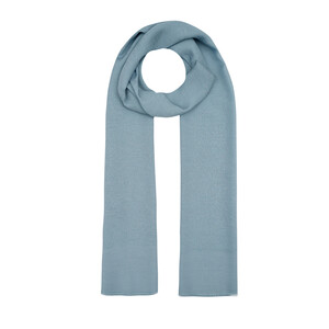 All Seasons Baby Blue Print Monogram Scarf - Thumbnail