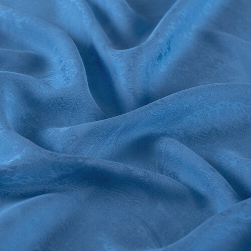 All Seasons Baby Blue Sky Rose Print Scarf