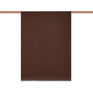 ipekevi - All Seasons Bitter Coffee IE Monogram Scarf (1)