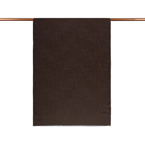 ipekevi - All Seasons Bitter Coffee Sky Rose Print Scarf (1)