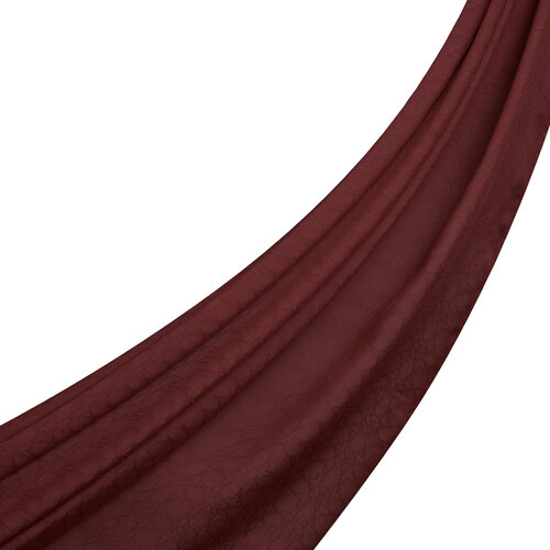 All Seasons Burgundy Mini Seljuk Monogram Scarf