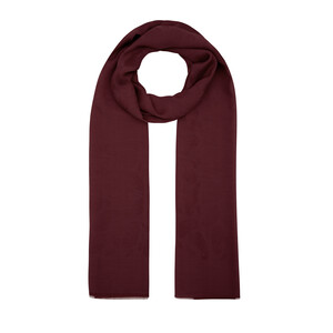 ipekevi - All Seasons Burgundy Paisley Monogram Scarf (1)