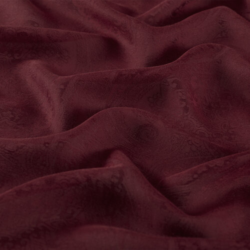 All Seasons Burgundy Sky Rose Print Scarf
