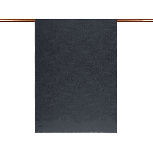 All Seasons Charcoal Sky Rose Print Scarf