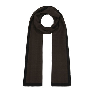 ipekevi - All Seasons Chestnut Monogram Scarf (1)