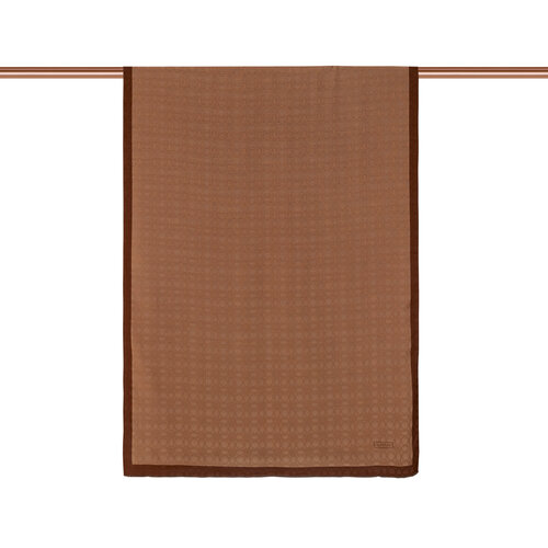 All Seasons Cinnamon Monogram Scarf