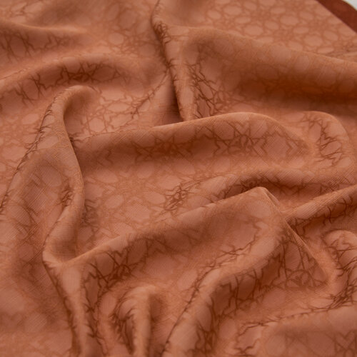 All Seasons Cinnamon Monogram Scarf