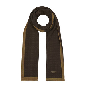 All Seasons Coffee Monogram Scarf - Thumbnail