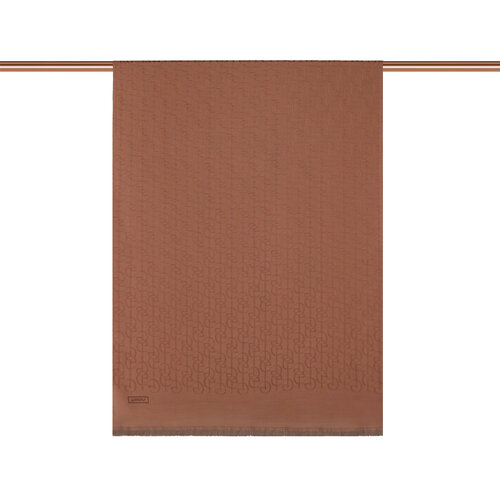 All Seasons Copper IE Monogram Scarf