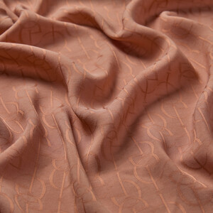 All Seasons Copper IE Monogram Scarf - Thumbnail