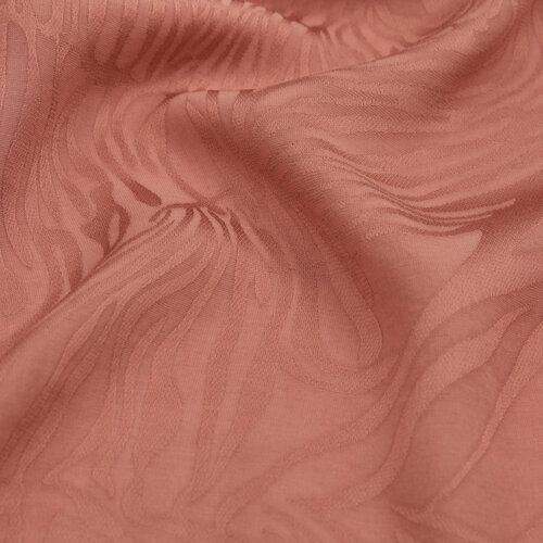 All Seasons Copper Zebra Print Monogram Scarf