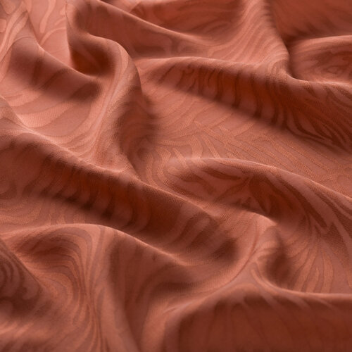 All Seasons Copper Zebra Print Monogram Scarf
