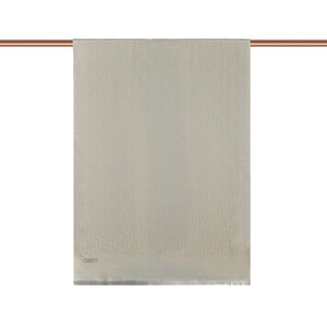 All Seasons Cream IE Monogram Scarf - Thumbnail