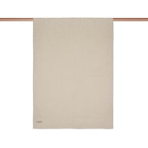  - All Seasons Cream Leopar Print Monogram Scarf (1)