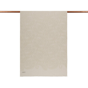 All Seasons Cream Sky Rose Print Scarf - Thumbnail