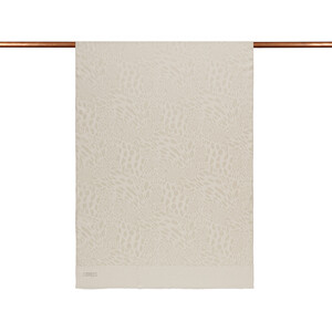 ipekevi - All Seasons Cream Vahra Print Monogram Scarf (1)
