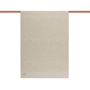 ipekevi - All Seasons Cream Zebra Print Monogram Scarf (1)