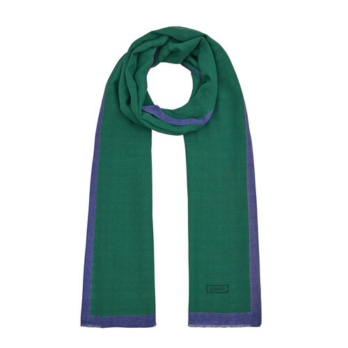 All Seasons Emerald Monogram Scarf
