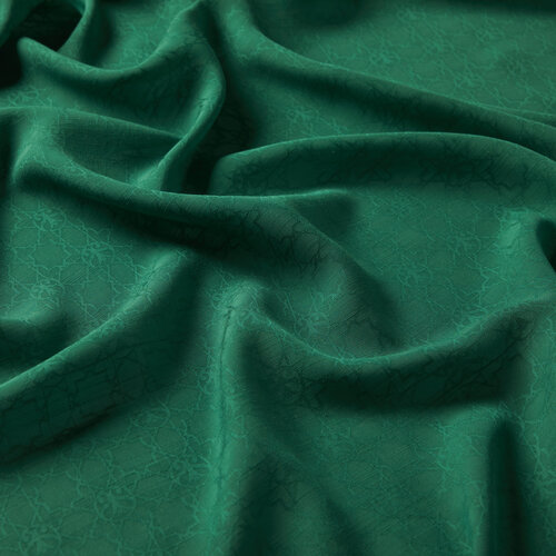 All Seasons Emerald Monogram Scarf