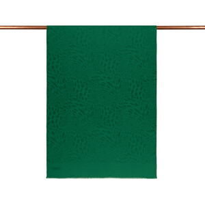 All Seasons Emerald Vahra Print Monogram Scarf - Thumbnail