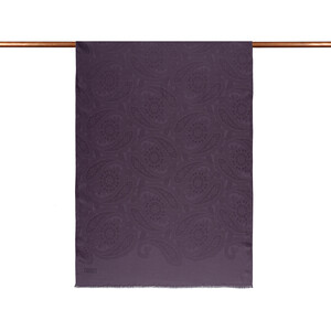 ipekevi - All Seasons Fig Purple Sky Rose Print Scarf (1)