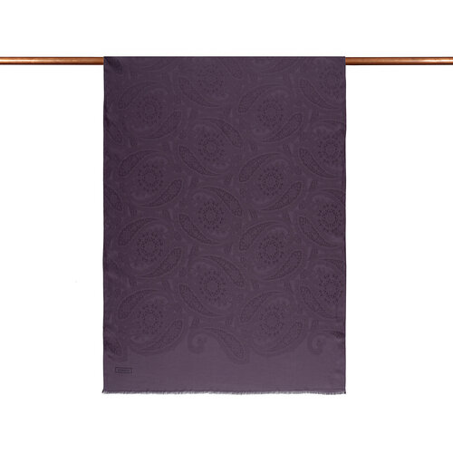 All Seasons Fig Purple Sky Rose Print Scarf