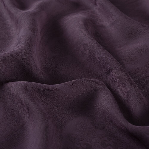 All Seasons Fig Purple Sky Rose Print Scarf