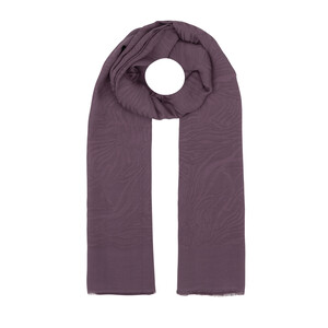  - All Seasons Fig Purpple Zebra Print Monogram Scarf (1)