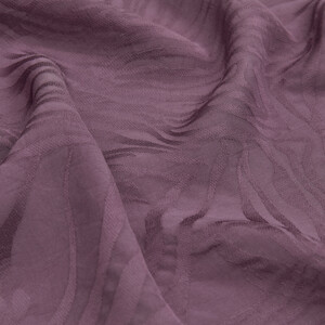 All Seasons Fig Purpple Zebra Print Monogram Scarf - Thumbnail