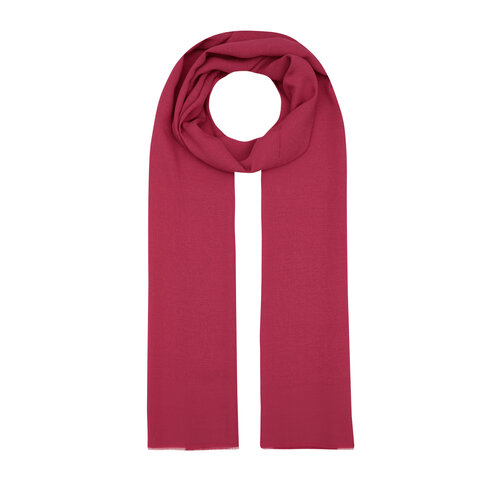 All Seasons Fuchsia Print Monogram Scarf