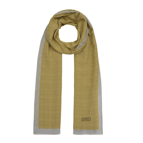 All Seasons Gold Monogram Scarf