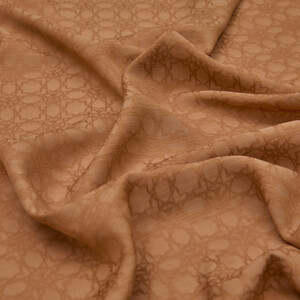 ipekevi - All Seasons Honey Foam Monogram Scarf (1)