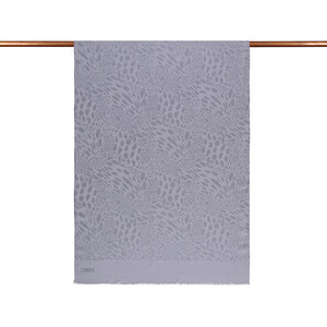 All Seasons Ice Blue Vahra Print Monogram Scarf - Thumbnail