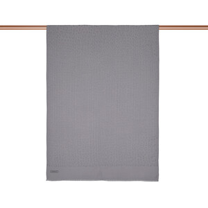  - All Seasons Ice White Leopar Print Monogram Scarf (1)