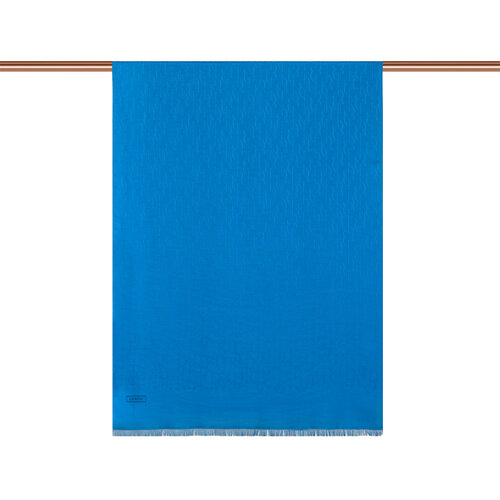 All Seasons Indigo IE Monogram Scarf
