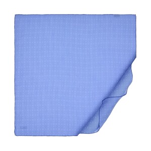 All Seasons Indigo Monogram Scarf - Thumbnail