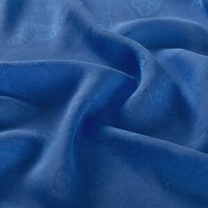All Seasons Indigo Sky Rose Print Scarf - Thumbnail