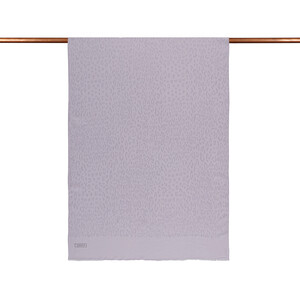 ipekevi - All Seasons Lilac Leopar Print Monogram Scarf (1)