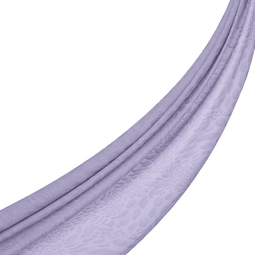 All Seasons Lilac Vahra Print Monogram Scarf