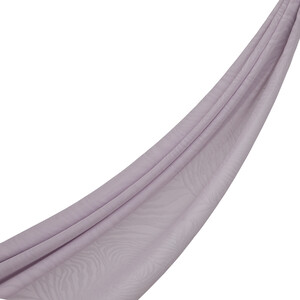 All Seasons Lilac Zebra Print Monogram Scarf - Thumbnail