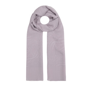  - All Seasons Lilac Zebra Print Monogram Scarf (1)