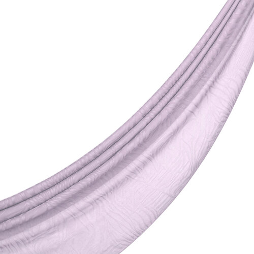 All Seasons Lilac Zebra Print Monogram Scarf