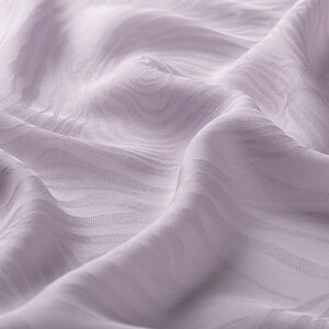 All Seasons Lilac Zebra Print Monogram Scarf - Thumbnail