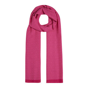 All Seasons Magenta Monogram Scarf - Thumbnail