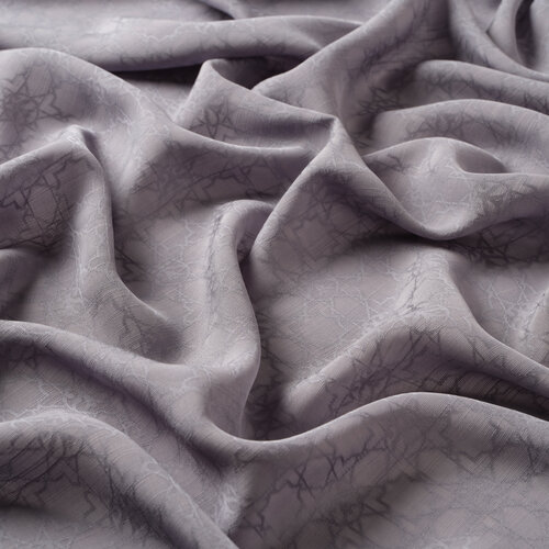 All Seasons Metallic Silver Cheetah Monogram Scarf