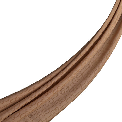 All Seasons Milky Coffee IE Monogram Scarf